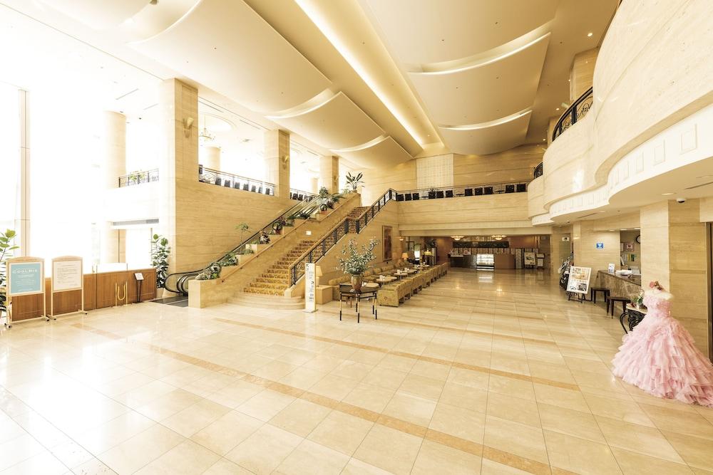 Hotel Port Plaza Chiba Exterior foto The lobby of the hotel